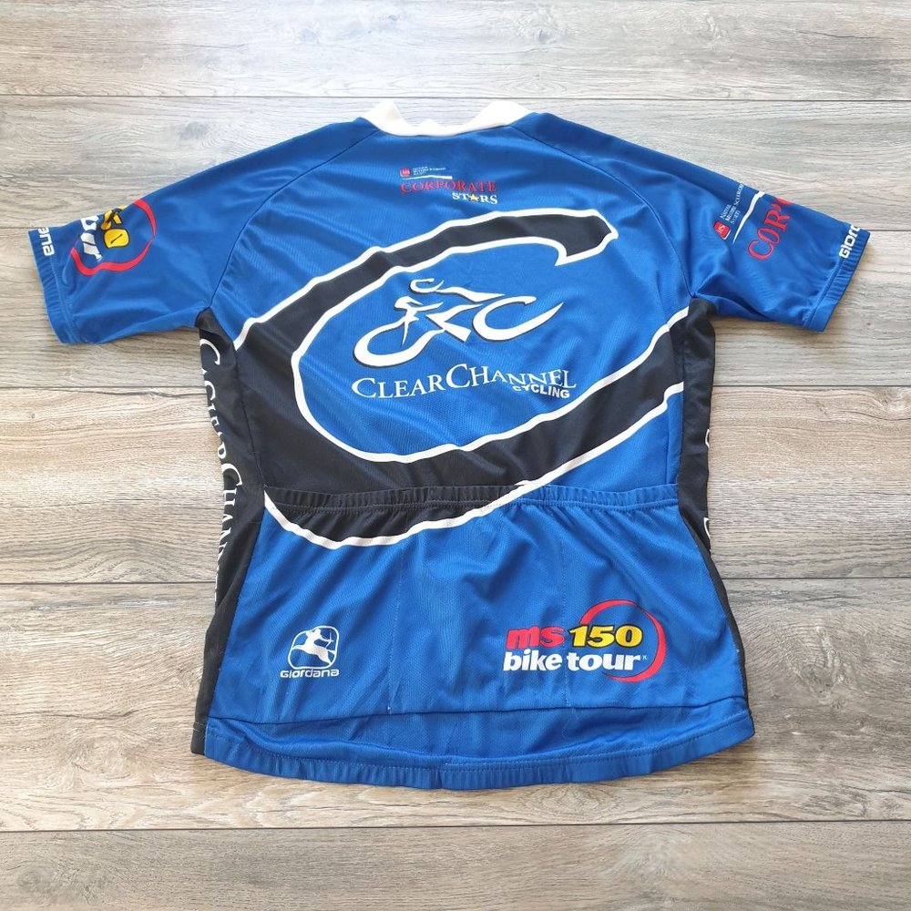 Girodana Clear Channel Large L Mens Cycling Jersey Bicycle Racing Tour Athletic - Picture 2 of 5